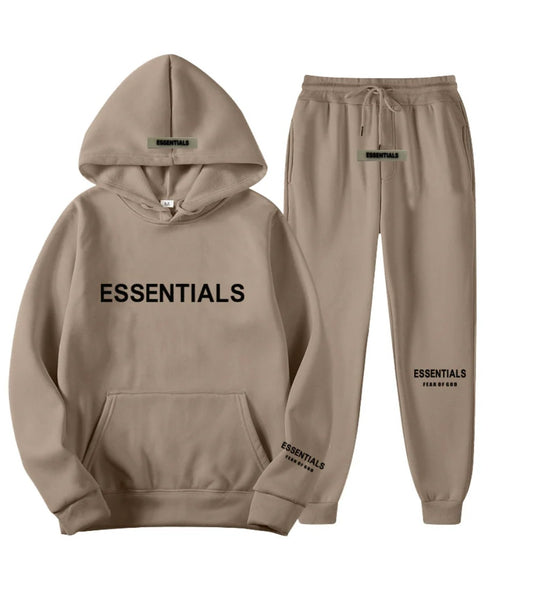 Conjunto Essential Fear Of God/ Hoddie y Jogger